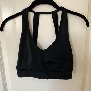 Balera halter black sports bra Medium